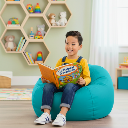 Pouf classique pour enfants Dojo