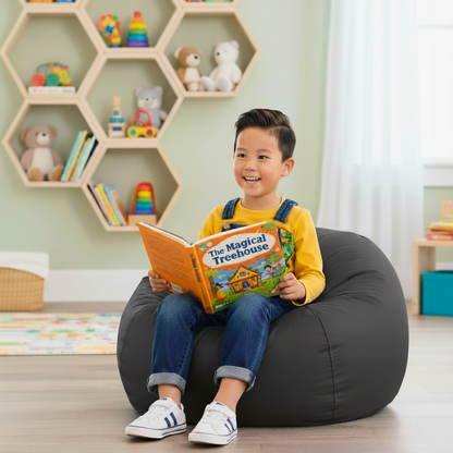 Pouf classique pour enfants Dojo
