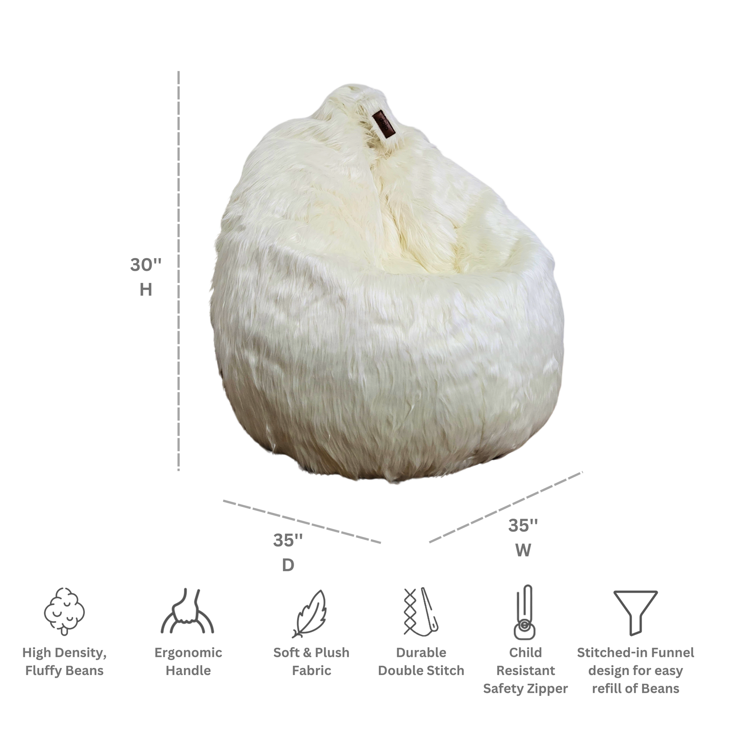 Dojo Teardrop Bean Bag