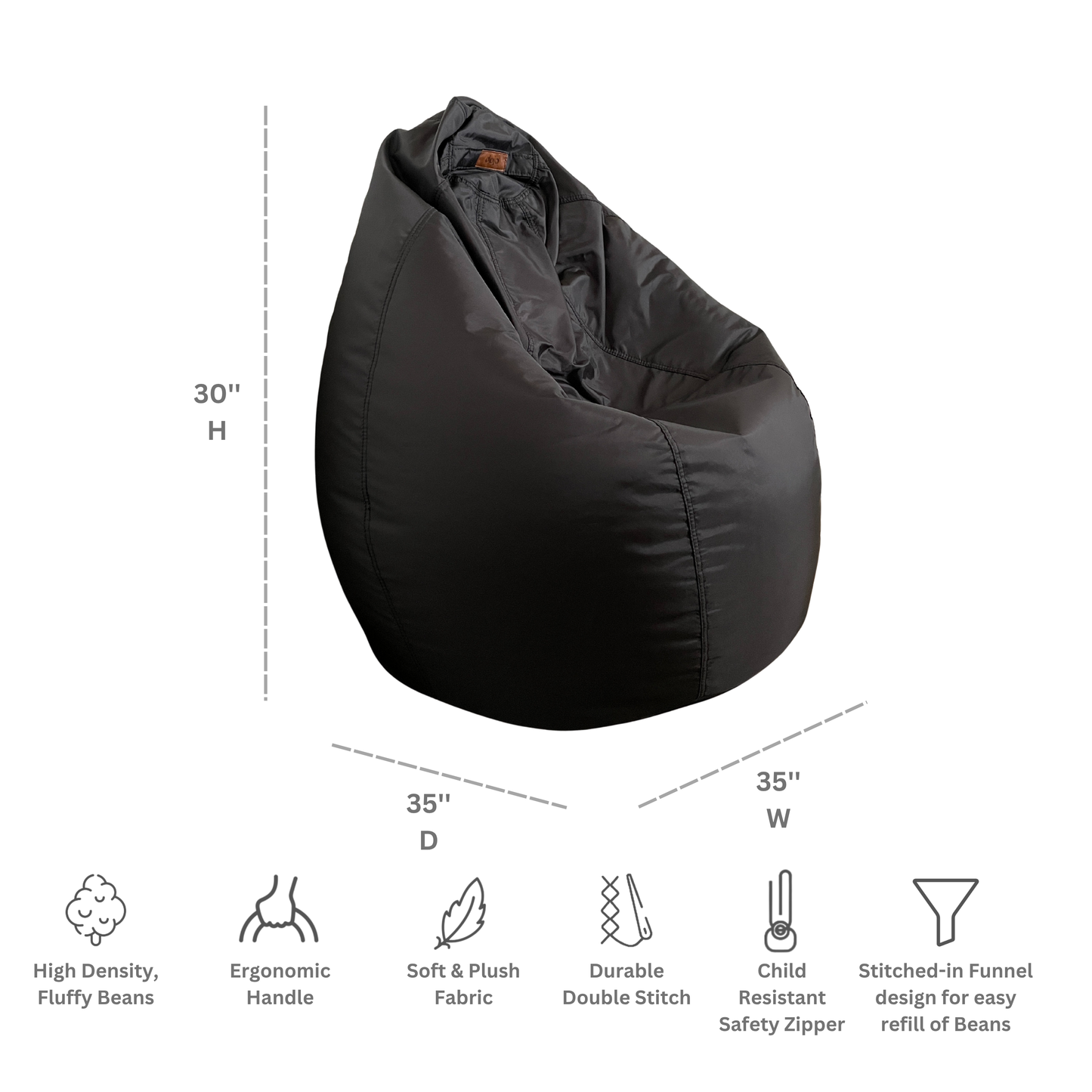 Dojo Teardrop Bean Bag