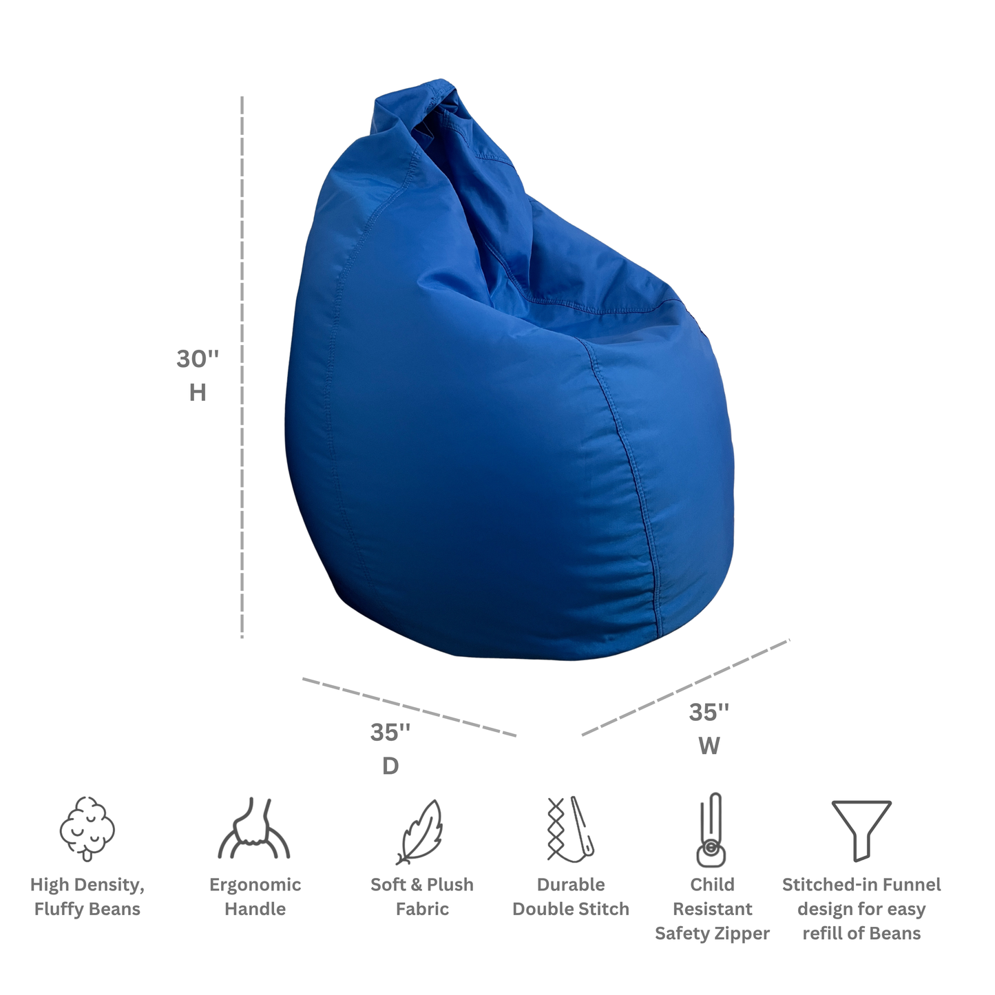 Dojo Teardrop Bean Bag