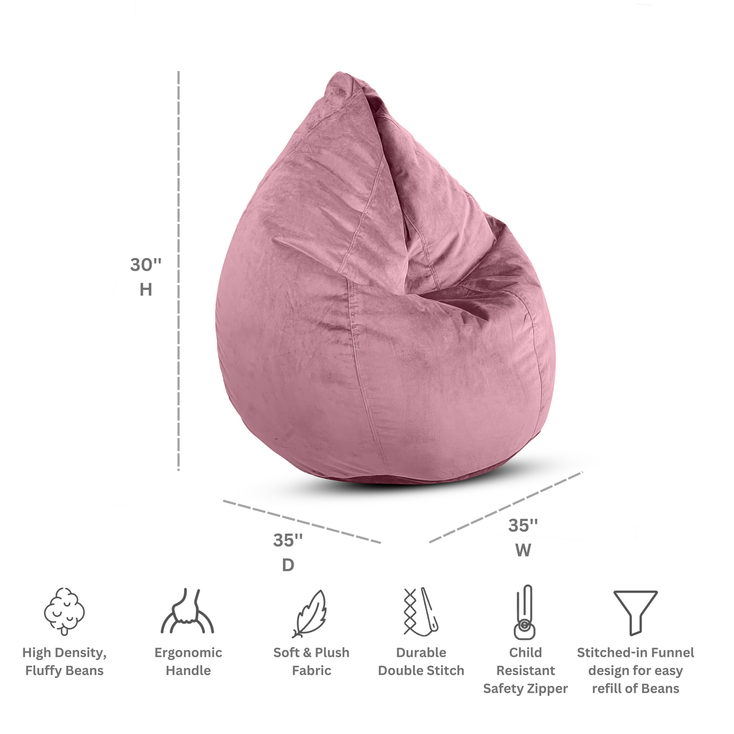 Dojo Teardrop Bean Bag