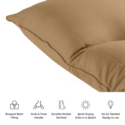 Dojo LuxeFloat Pool Mattress (Bean Filled)