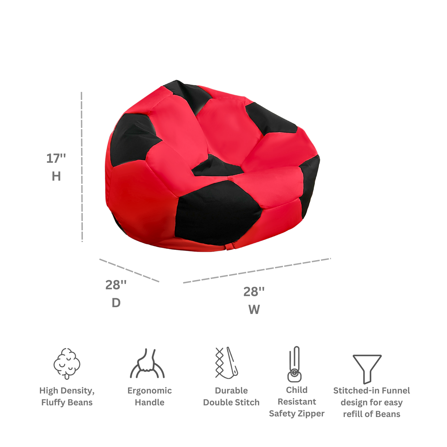 Dojo Football Kids Bean Bag