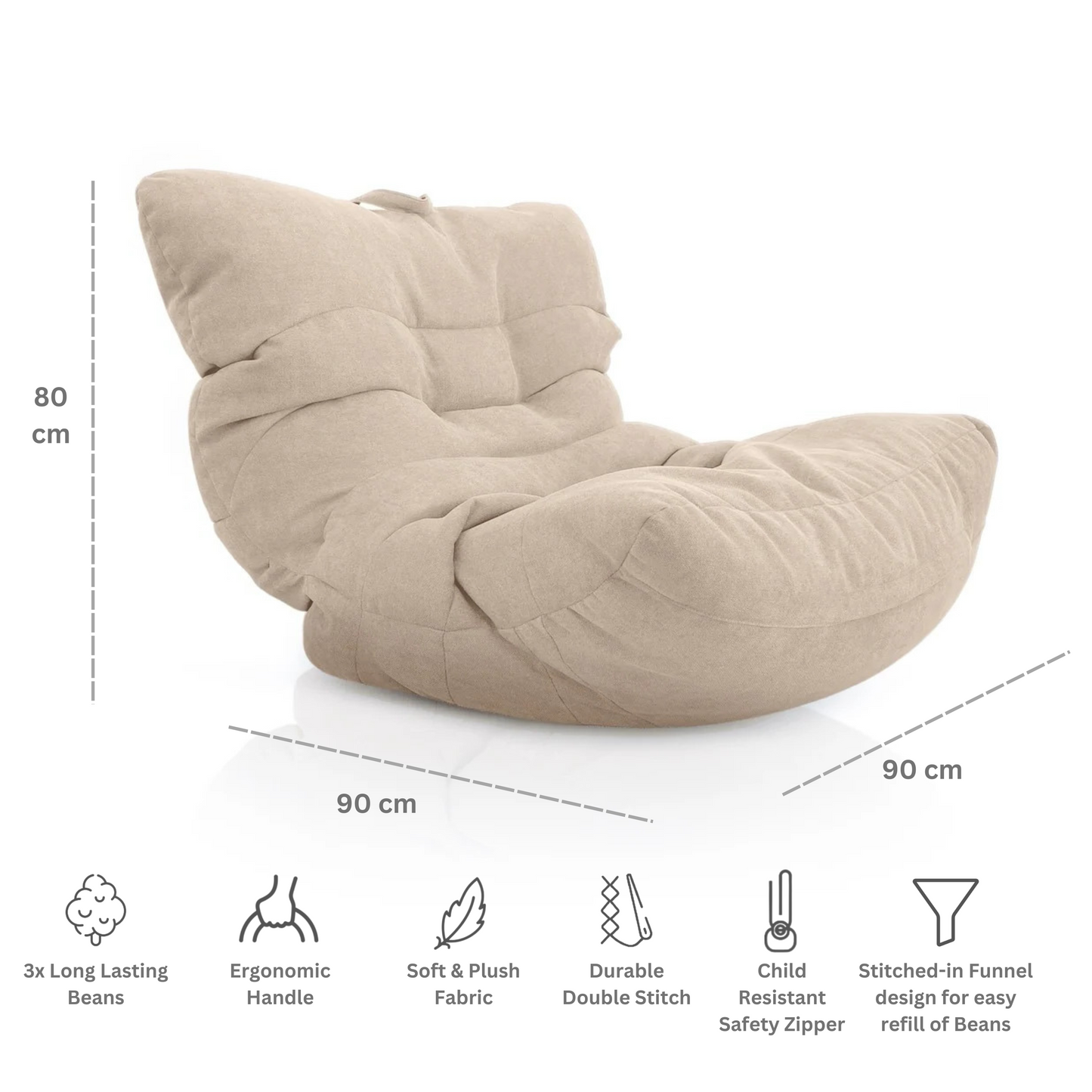 Dojo Lounger Bean Bag Chair