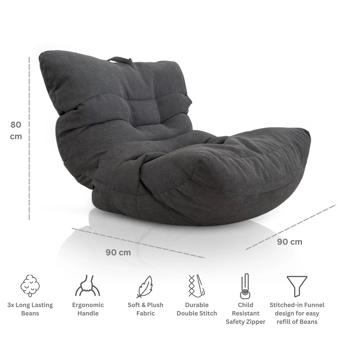 Dojo Lounger Bean Bag Chair