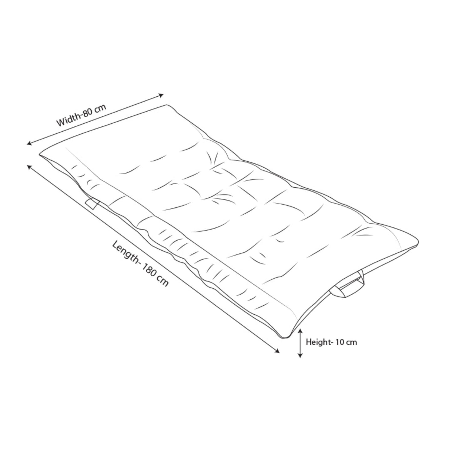 Dojo LuxeFloat Pool Mattress (Bean Filled)